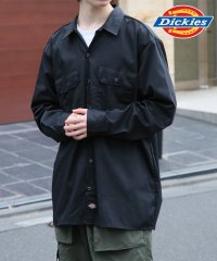 Dickies/【Dickies / ディッキーズ】SHIRTS LSFQ シャツ 羽織 長袖 ロングスリーブ ワークシャツ ロゴ　ワンポイント 574/506006261