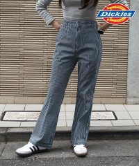 Dickies/ディッキーズ Dickies フレアシルエットですっきり見え◎【Dickies / ディッキーズ】センタープレス フレアパンツ ワークパンツ ベルボトム バック/506006276
