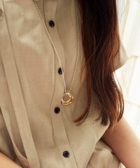 nothing and others/Tow ring Necklace/506018145