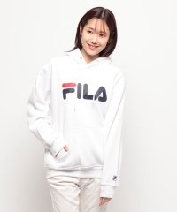 FILA/裏起毛 デカロゴ プルパーカー/506048115