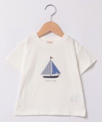 petit main/【接触冷感】サーフパッチワークTシャツ/506051046