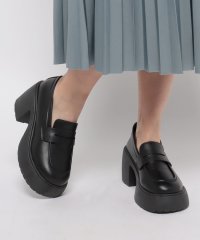 STYLEBLOCK/スタイルブロック STYLEBLOCK 太ヒールローファーパンプス/506051436