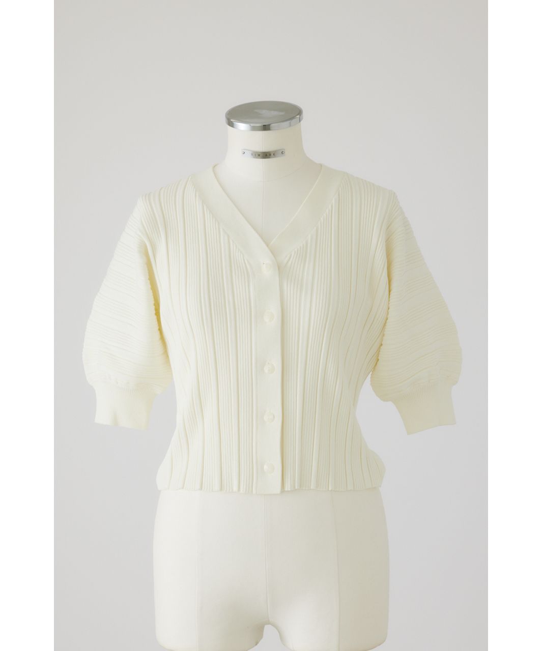 リムアーク 22SS Rib knit dolman tops ニット 半袖 F Rib knit dolman tops（ニット/セーター）｜RIM.ARK（リムアーク