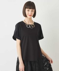 HIROKO BIS/ショルダーステッチデザインTシャツ /洗える/506059654