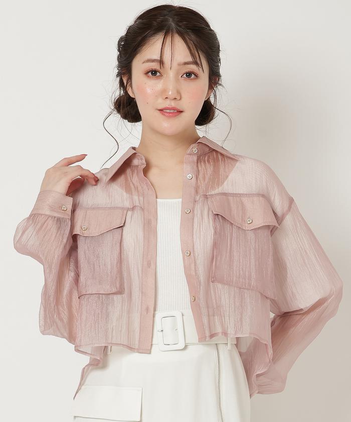 シアーシャツ(506059717) | レディアゼル(REDYAZEL) - d fashion