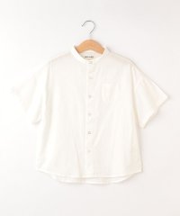 SHOO・LA・RUE(Kids) /シューラルー キッズ SHOO・LA・RUE／Kids 【110ー140cm】フレンチリネンブレンド 半袖シャツ/506060344