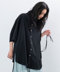 JUNRed/【 UNISEX 】スリットコードハーフスリーブシャツ/506060572