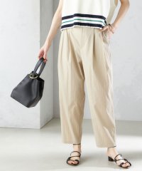 SHIPS WOMEN/〈手洗い可能〉コットン ナイロン タック パンツ/506060603