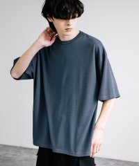 Rocky Monroe/Tシャツ ステッチ 半袖 メンズ レディース カットソー スムース 配色 オーバーサイズ ビッグシルエット ゆったり クルーネック 無地 カジュアル シンプル /506060809