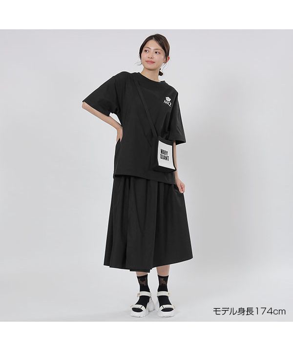 マリークワント MARY QUANT ヘビーコットンMQロゴビッグ Tシャツ マリークワント MARY QUANT ヘビーコットンMQロゴビッグ Tシャツ