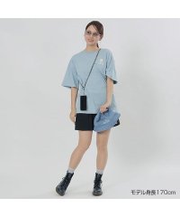 MARY QUANT/ヘビーコットンMQロゴビッグ Tシャツ/506060867