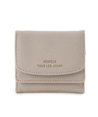 Ober Tashe/オーバータッシェ Ober Tashe 角シボ合皮コンパクトミニ財布 折財布 ミニサイズ/506061629