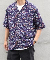 SHIPS any MEN/【SHIPS any別注】HOOKANO: 〈手洗い可能〉レーヨン リラックス アロハ シャツ 24SS◆/506061655