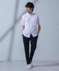 nano・universe/「N SHIRTS」AntiSoaked(R)汗染み防止ホリゾンタルカラーシャツ半袖/505920323