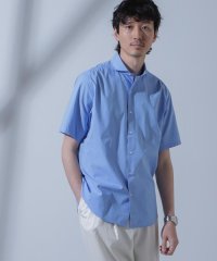 nano・universe/「N SHIRTS」AntiSoaked(R)汗染み防止ホリゾンタルカラーシャツ半袖/505920323