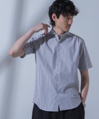 nano・universe/「N SHIRTS」AntiSoaked(R)汗染み防止ホリゾンタルカラーシャツ半袖/505920323