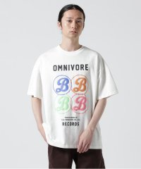 BEAVER/B omnivore/ビーオムニボー RECORD S/S TEE/506057379