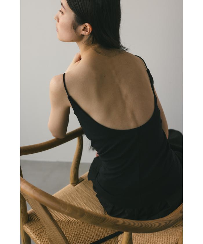 【最終値下げ・美品】バロンキャミ  maison de dolce ブラック maison de Dolce. バロンキャミ【black】