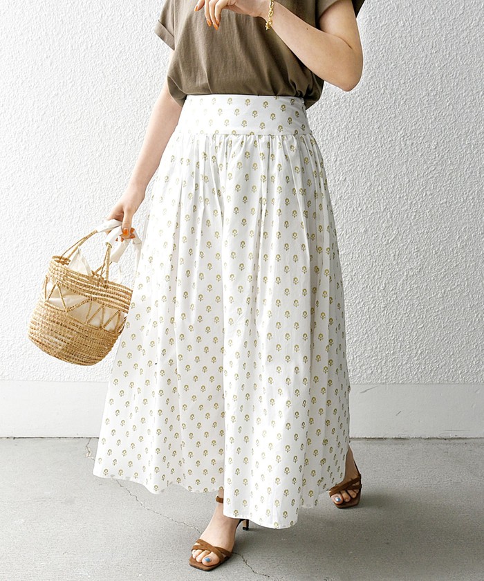 BEARDSLEY 100%リネン ドットキュロット （新品】BEARDSLEY