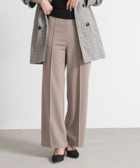 and it_/アンドイット and it_ 着丈が選べる！カットツイルセンタープレスストレッチパンツ パンツ レディース 春夏 ボトムス イージーケア ウエストゴム 楽ちん /506029254
