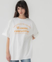 coca/ビッグシルエットロゴTシャツ（カットソー/クルーネック/五分袖/コットン/カジュアル）/506032303