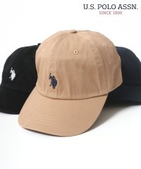 LAZAR/ラザル Lazar 【Lazar】U.S. POLO ASSN./ユーエスポロアッスン ツイル ロゴ ワンポイント刺繍 キャップ/506047739