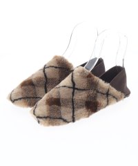 COLE HAAN/CH SHEARLING SLIPPER:BROWN PLA/506048015