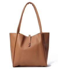 STYLEBLOCK/スタイルブロック STYLEBLOCK ポーチ付きレザー調トートバッグ/506054329
