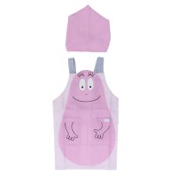 cinemacollection/バーバパパ エプロンセット キッズエプロン＆三角巾 Mサイズ ハローバーバパパ ピンク BARBAPAPA フレンズヒル FRIENDSHILL 子供 子ども /506060656