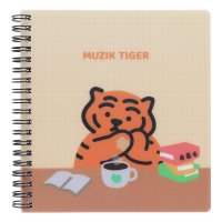 cinemacollection/MUZIK TIGER ムジークタイガー リングノート Wリングノート A サンスター文具 学校 オフィス ギフト キャラクター グッズ /506060758