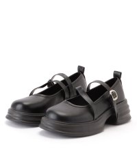 Lace Ladies/レースレディース Lace Ladies 厚底 ダブル ストラップ ボリューム パンプス/506061333