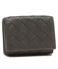 BOTTEGA VENETA/ボッテガヴェネタ 三つ折り財布 イントレチャート ミニ財布 グレー メンズ レディース ユニセックス BOTTEGA VENETA 609285 VCPP2 1/506062970