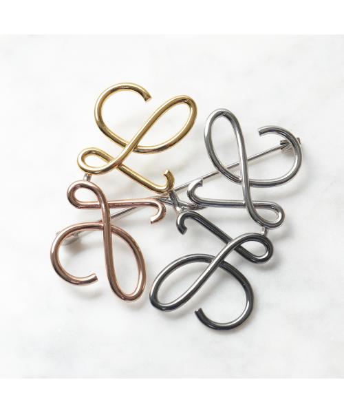 【LOEWE】J000245X10 ANAGRAM  アナグラムブローチ s-musee_340620612