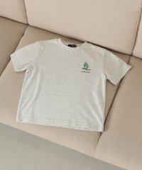 COMME CA ISM KIDS/アロハ柄プリント Tシャツ/506052184