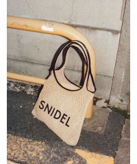 SNIDEL/ジュートロゴトートバッグ/506064566