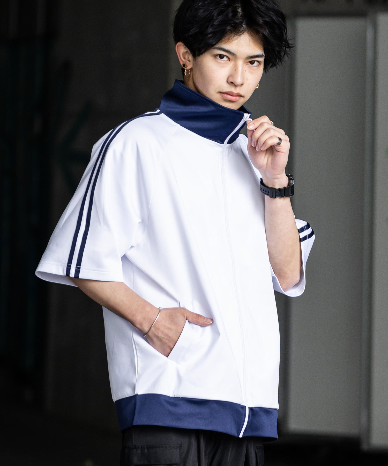 roen ロエン track jacket ベロアラインストーン ジャージset クーポン】ロッキーモンロー Rocky Monroe トラックジャケット