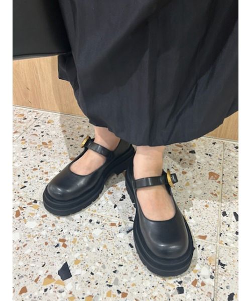 セール 50%OFF】メタルバックルメリージェーン(506064816 セール 50%OFF】メタルバックルメリージェーン(506064816