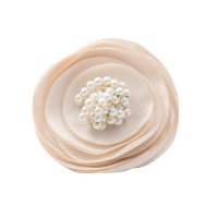 cream dot/クリームドット Cream dot. 贅沢ツイストパールの重なりフラワーコサージュ/506064993