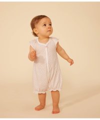 PETIT BATEAU/プリントショートロンパース/506065063