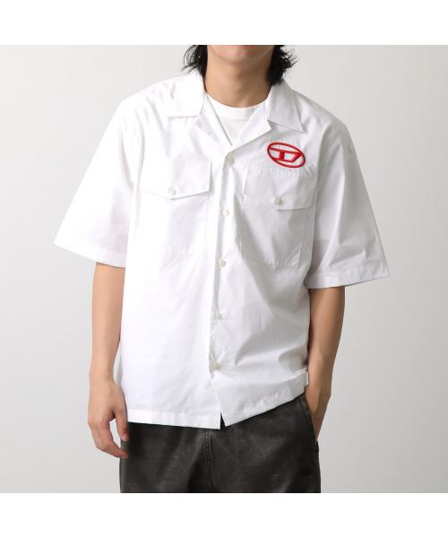 DIESEL 半袖シャツ s-mac-22-b-0pcal セール】DIESEL 半袖 シャツ S－MAC－22－B CAMICIA A10680