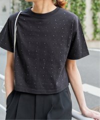 Spick & Span/ラインストーンTシャツ/506065404