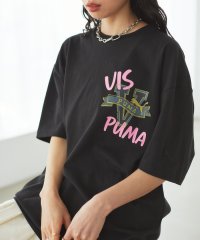 VIS/【PUMA】VIS別注 オリジナルロゴオーバーサイズTシャツ/506065478