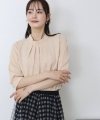 BLUEEAST/ブルーイースト BLUEEAST ハイネックタックブラウス/506065484