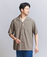 BEAUTY&YOUTH UNITED ARROWS/【WEB限定 WARDROBE SMART】テック シアサッカー オープンカラー シャツ/506015071