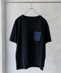 MAC HOUSE(women)/C17 シーセブンティーン デニムポケットTシャツ CTB053/506060390