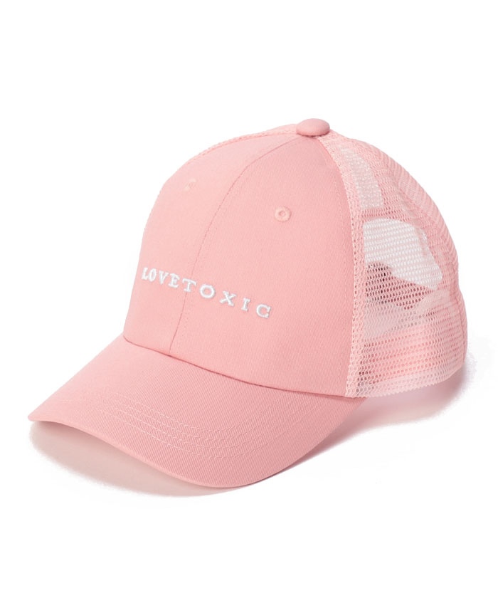 ラブトキシック Lovetoxic 立体刺しゅうロゴメッシュキャップ