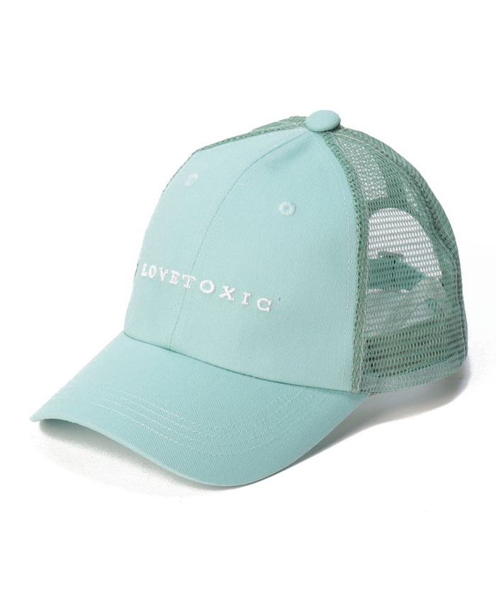 ラブトキシック Lovetoxic 立体刺しゅうロゴメッシュキャップ