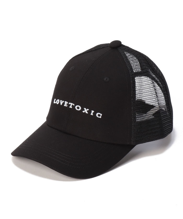 ラブトキシック Lovetoxic 立体刺しゅうロゴメッシュキャップ