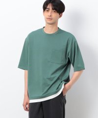 COMME CA ISM MENS/フェイクレイヤード クルーネックＴシャツ/506061783