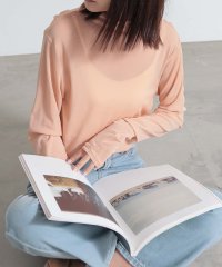 and it_/アンドイット and it_ シアーハイネックプルオーバー トップス レディース 春夏 長袖 シアー シアートップス 透け感 涼感 肌見せ トレンド お洒落 大/506065679
